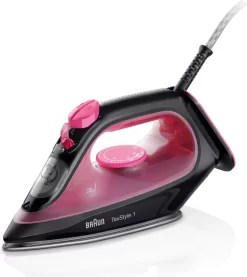 Braun TexStyle 1 Steam Iron SI 1070 - Dampfbügeleisen - Purple/black