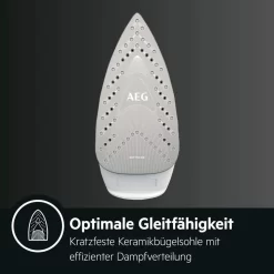 AEG DB1740 Dampfbügeleisen, Keramiksohle, 2400 Watt, Vertikaldampf, Anti-Kalk, Abschaltautomatik -Philips Haushaltsgeräte Verkaufsgeschäft d0d59eae11800fccbd6bd3114cb4a680