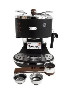 De'Longhi DeLonghi Icona ECOV 311.BK Schwarz Siebträger Espressomaschine -Philips Haushaltsgeräte Verkaufsgeschäft d0f4c5e12397887d0707f5bef0947c56