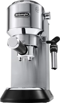 De'Longhi DeLonghi EC685.M Dedica Style Siebträger Espressomaschine Silber