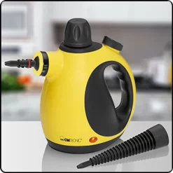 Clatronic DR 3653 Dampfreiniger, Wassertank: Ca. 250 Ml, 3,5 Bar Max. Dampfdruck, Schwarz-gelb -Philips Haushaltsgeräte Verkaufsgeschäft d5afb8e4fd75f269f13bc75aac8475cf