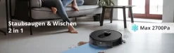 360 SMARTAI Botslab S8 Plus Staubsauger Roboter Mit Absaugstation 4L, 2700Pa Saugroboter Mit Wischfunktion Lasernavigation,Kartierung Mehrerer Etagen -Philips Haushaltsgeräte Verkaufsgeschäft d8d33b072b6532c7cab8d5ae85cd7e98