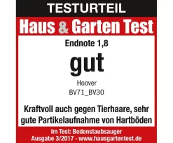 Hoover BV71 BV30 Bodenstaubsauger Mit 700W, 2,3L, Viel Zubehör & 5m Kabellänge -Philips Haushaltsgeräte Verkaufsgeschäft d9add3f9af5eef7b54d0b0d5ef149de5