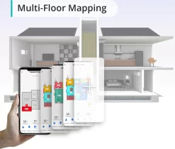2022 SmartAI S9 Saugroboter Staubsauger Robot Wischroboter Automatisch APP Fernbedienung 4000PA Roboterstaubsauger Vacuum Reinigung Weiß -Philips Haushaltsgeräte Verkaufsgeschäft e0a44b85f253d3689af467e971596b9c