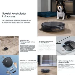 ECOVACS Saugroboter DEEBOT U2 PRO, 2-in-1 Saug- Und Wischroboter, Ideal Für Haustierbesitzer -Philips Haushaltsgeräte Verkaufsgeschäft e2b03895a058ad81f7fc870b070d2f6e