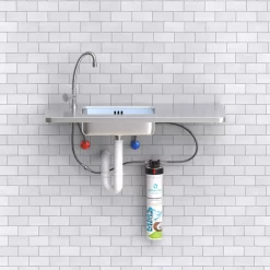 AQUARIUS Pro Life ® - ERSATZKARTUSCHE Für Trinkwasserfilter Für Die Küche - Ultra Feine 0,1 Mikron Porengröße - Innovatives 3-stufiges Filtersystem Inkl. Aktivkohle & Micro-Membran-System - Filtert Bis Zu 11.200 Liter/Jahr I Einbaufilter - Wasserfilter -Philips Haushaltsgeräte Verkaufsgeschäft e434aa09d4c1d1711a8970635af3a760