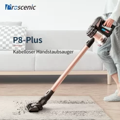 Proscenic NEU P8 PLUS Staubsauger Akku Handstaubsauger Mit LED-Lampe Kabellos 20,000 Pa Bis Zu 40 Minuten 2,200 MAh HEPA Geeignet Für Allergiker Tierhaare&Katzenstreu -Philips Haushaltsgeräte Verkaufsgeschäft e77a334a32f85d335365a6d9fd7cf08b