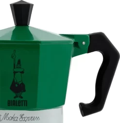 Bialetti - Moka Express Collection Italia (Tricolour), 3-Tassen-Kaffeemaschine, Aluminium -Philips Haushaltsgeräte Verkaufsgeschäft e99e433674aa3723c73727956b6e29b9