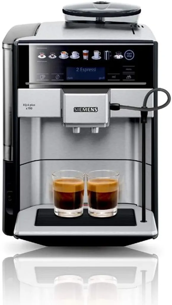 Siemens EQ.6 Plus S700 TE657503DE Kaffeemaschine - Schwarz / Edelstahloptik 6 Siemens EQ.6 Plus S700 TE657503DE Kaffeemaschine - Schwarz / Edelstahloptik – Bild 6