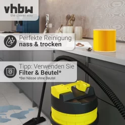 Vhbw 2x Patronen Filter Kompatibel Mit Kärcher WD 1, WD 3.200, WD 3.300 M, WD 3.500 P Waschsauger Ersatz Für 6.414-552.0. -Philips Haushaltsgeräte Verkaufsgeschäft e9cdcf8c1fe0c0d6cdde06f9c4ad1c34