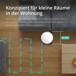 SmartAI Saugroboter Staubsauger Roboter APP Fernbedienung 2600Pa Staubsauger Weiß -Philips Haushaltsgeräte Verkaufsgeschäft ea763e97e0d14c8594664f31ffeb2e82