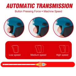 ONEVAN 1000W Kabelloser Staubgebläse Elektrisch Staubtuch Handstaubsauger Luftpumpen Mit 2 Akkus Und 5 Düsen -Philips Haushaltsgeräte Verkaufsgeschäft ec99ce9f9d4bf3268459731b3d8ad9a0