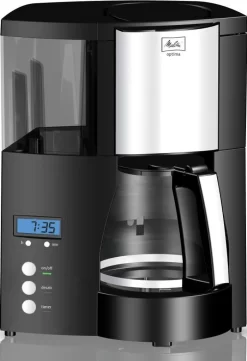 Melitta Typ 100801 Optima Timer, Schwarz-Stahl -Philips Haushaltsgeräte Verkaufsgeschäft eca32a7abc3f05f4ac394c2987ef4a1e
