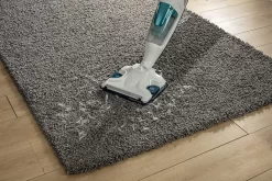 Rowenta Bodendampfreiniger Clean & Steam Revolution RY7757 | 2 In 1 Reingung | Verdampfer Für ätherische Öle | Alle Bodenarten | Anti-Kalk-Kartusche | Weiß/Blau -Philips Haushaltsgeräte Verkaufsgeschäft edcb645dfec700b87d3e058c08a82f16