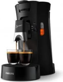 Philips CSA230/69 Senseo Select Schwarz Padmaschine 0,9 L Entkalkungserinnerung