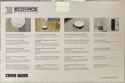 Ecovacs Deebot 605 Robotersauger Weiß -Philips Haushaltsgeräte Verkaufsgeschäft f0179ff015b8040a97f2481a74c5c9b2