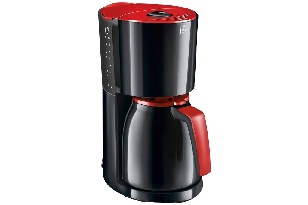 MELITTA 1017-10 Filterkaffeemaschine Mit Enjoy II Therm Isolierkanne - Schwarz Und Rot 1 MELITTA 1017-10 Filterkaffeemaschine Mit Enjoy II Therm Isolierkanne - Schwarz Und Rot