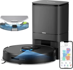 360 SMARTAI Botslab S8 Plus Staubsauger Roboter Mit Absaugstation 4L, 2700Pa Saugroboter Mit Wischfunktion Lasernavigation,Kartierung Mehrerer Etagen -Philips Haushaltsgeräte Verkaufsgeschäft f28c06eee856b2cdd69a1ac9fd09cca3