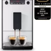 MELITTA E950-666 - Automatische Kaffeemaschine Solo Pure Silver - 1400 W - 3 Intensitätseinstellungen - 125 G Bohnenbehälter