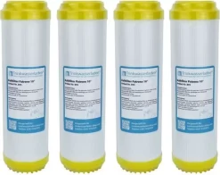 4x Kalkfilter 10' Wasserfilter Enthärtung Antikalk Ionenaustausch