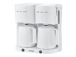SEVERIN Duo-Filterkaffeemaschine KA 5830 Weiß -Philips Haushaltsgeräte Verkaufsgeschäft f83612b90ab0a2a3943d16b2bcf376f9