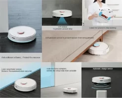 Roborock S50 Staubsauger Roboter Sweep-Mop APP Steuerung Smart Geplant 5200Am 2000Pa Weiß -Philips Haushaltsgeräte Verkaufsgeschäft f87fd6cdaafc8bc0da37a5e6aea179d9