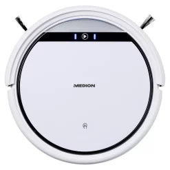 MEDION Saugroboter Mit Ladestation E32 (Modell 2021, Roboterstaubsauger Für Hartböden, Fliesen, Laminat, Tierhaar Optimiert, Direktabsaugung, Autom. Rückkehr Zur Ladestation) -Philips Haushaltsgeräte Verkaufsgeschäft fc426dc507a80a84d72720f0577752a9