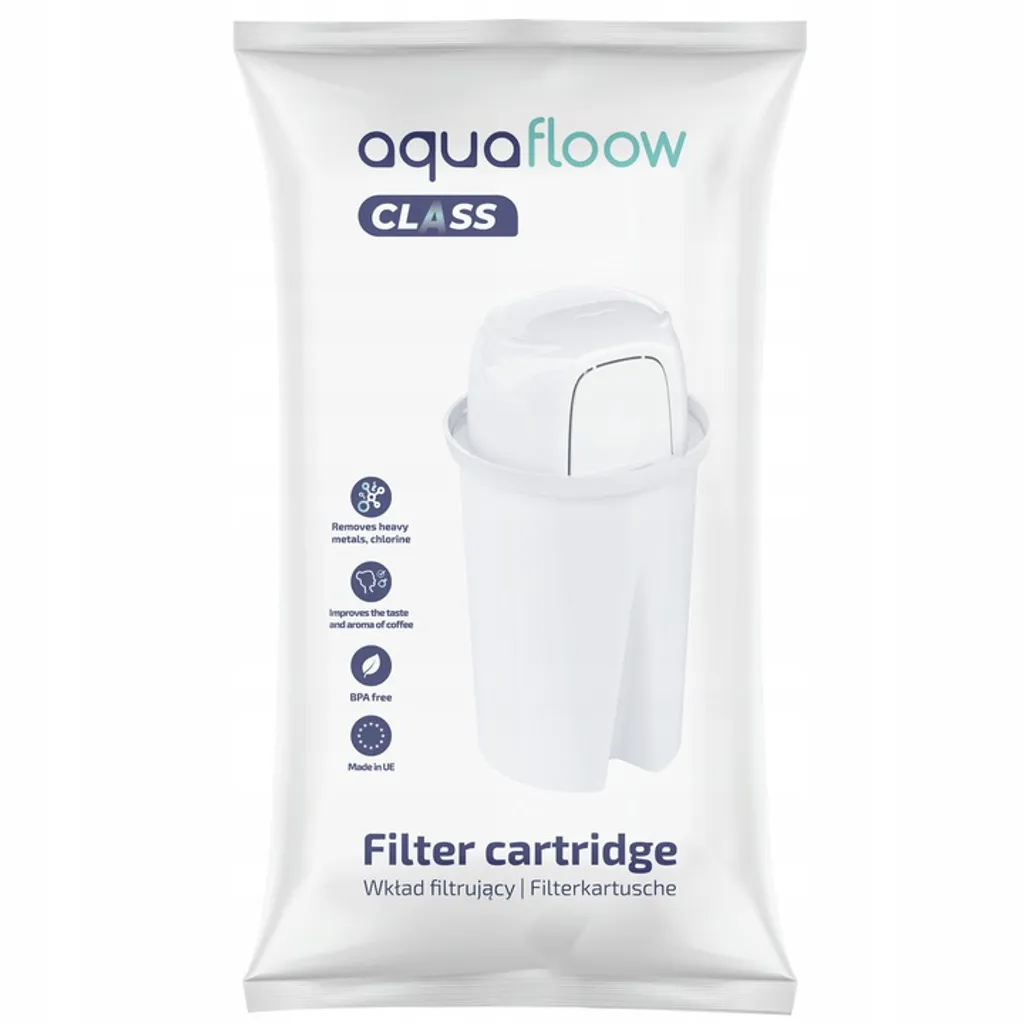 5x AquaFloow Class Wasserfilter Für Classic-Filterkannen, Aquaphor B100-15, Brita Classic, Dafi Classic System, Filterlogic FL601T, Kenwood Universal, Laica Multi-flux, Wessper AQUACLASSIC, Zelmer ZPJA3410 2 5x AquaFloow Class Wasserfilter Für Classic-Filterkannen, Aquaphor B100-15, Brita Classic, Dafi Classic System, Filterlogic FL601T, Kenwood Universal, Laica Multi-flux, Wessper AQUACLASSIC, Zelmer ZPJA3410 – Bild 2