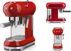 SMEG Espresso Kaffeemaschine Rot ECF01RDEU -Philips Haushaltsgeräte Verkaufsgeschäft fe736ff219d163e48c20f66075f303a6
